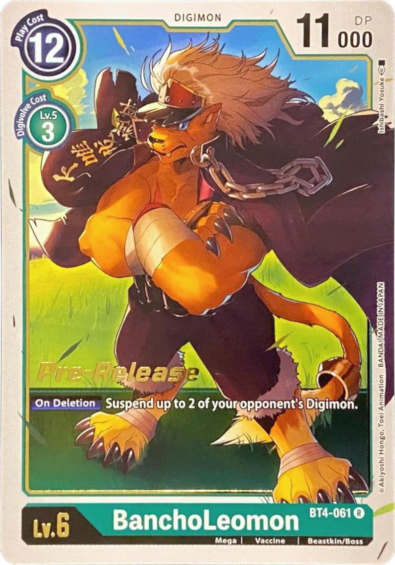 BanchoLeomon [BT4-061] [Promos de Prelanzamiento Great Legend]