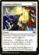 Jugement sommaire [Allégeance de Ravnica]