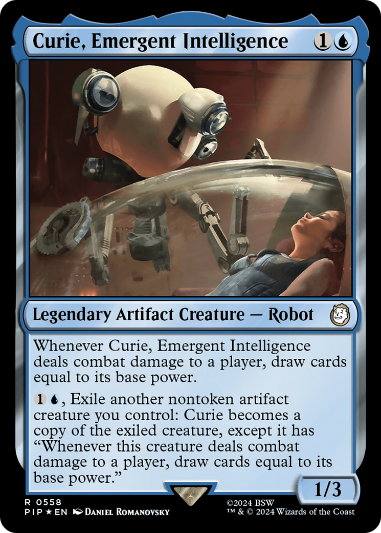 Curie, Intelligence Émergente (Feuilletée déferlante) [Fallout]