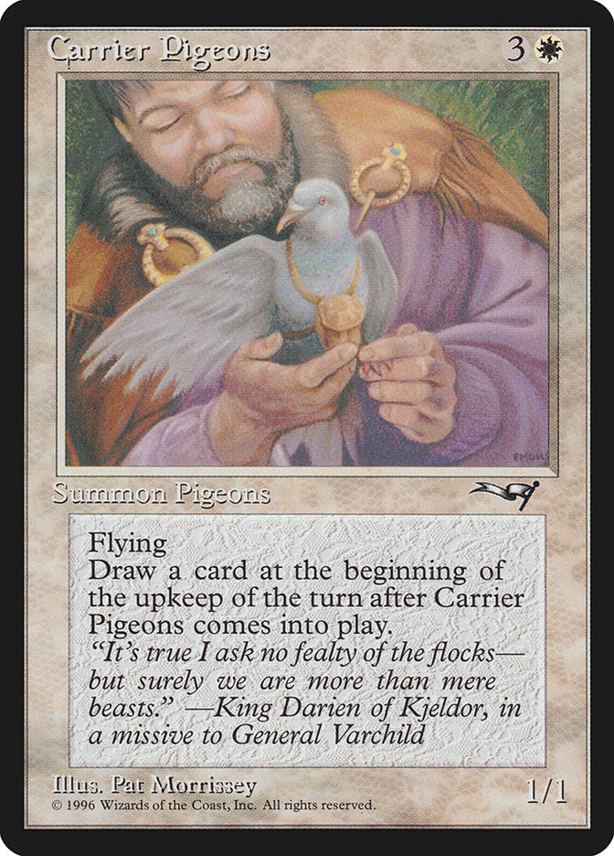 Pigeons Voyageurs (Tenez Pigeon) [Alliances]