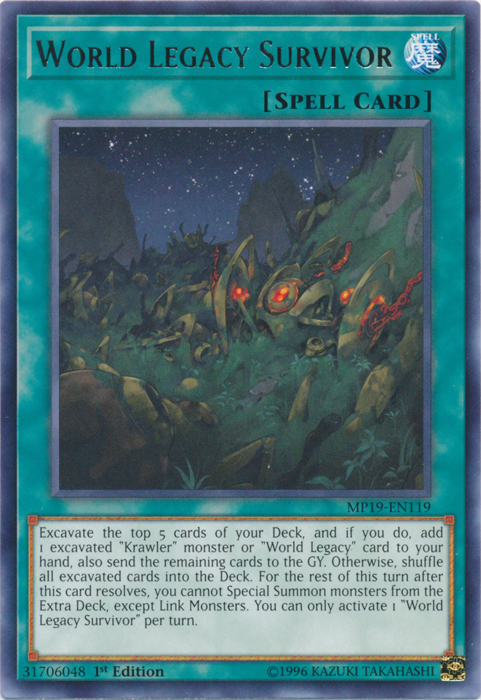 Superviviente del Legado Mundial [MP19-SP119] Rara