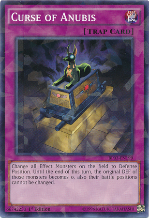Malédiction d'Anubis [BP03-FR199] Shatterfoil Rare