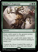Expertise de Rishkar [Commander Les cavernes oubliées d'Ixalan]