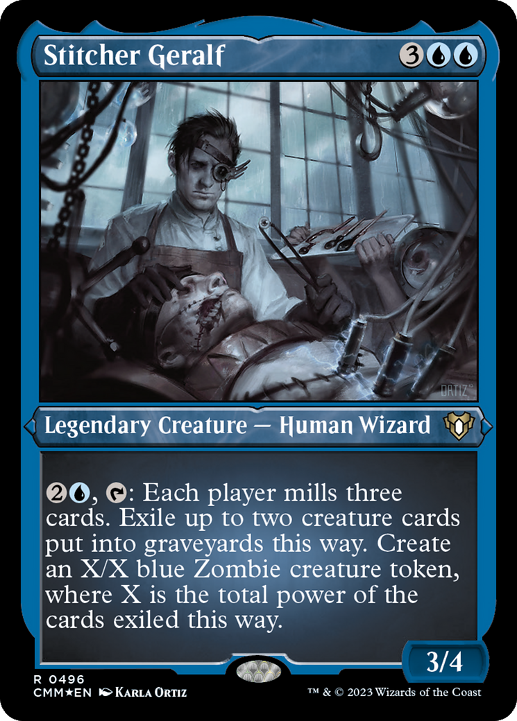 Geralf le couturier (gravé à l'acide) [Commander Masters]