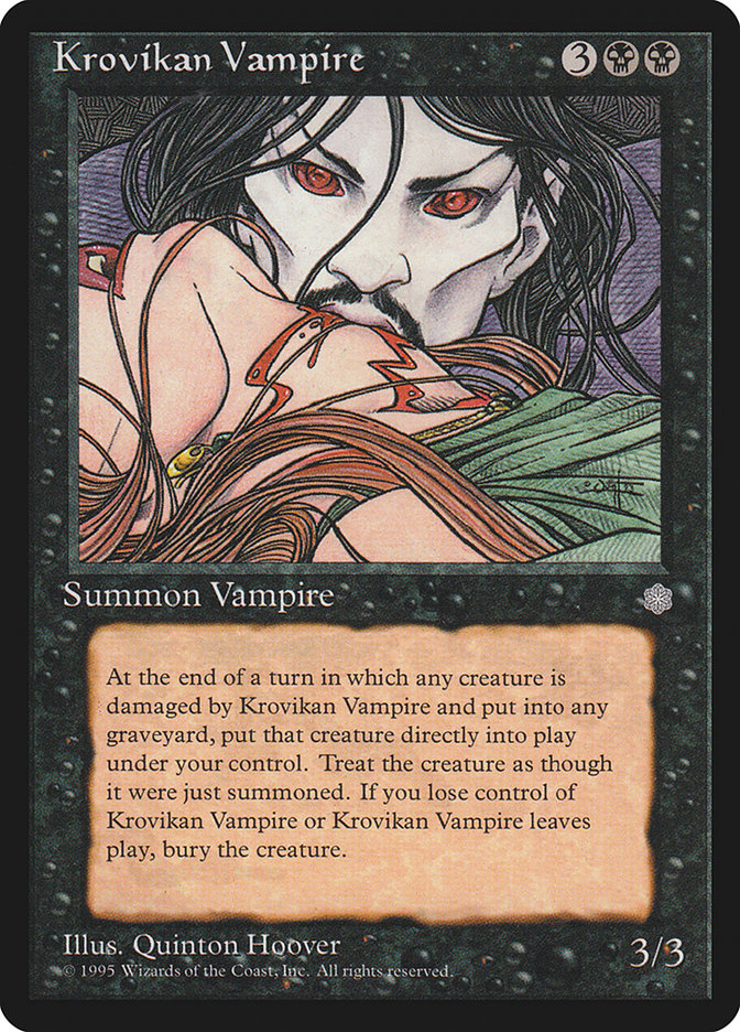 Vampire de Krovikan [Ère Glaciaire]