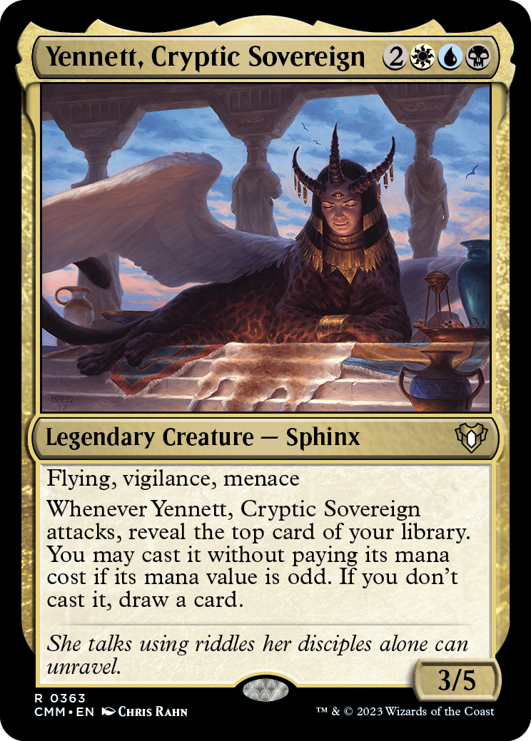 Yennett, Souveraine énigmatique [Commander Masters]