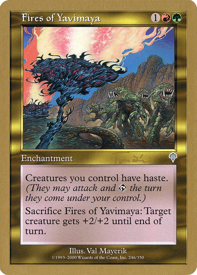 Feux de Yavimaya (Jan Tomcani) [Decks des Championnats du Monde 2001]