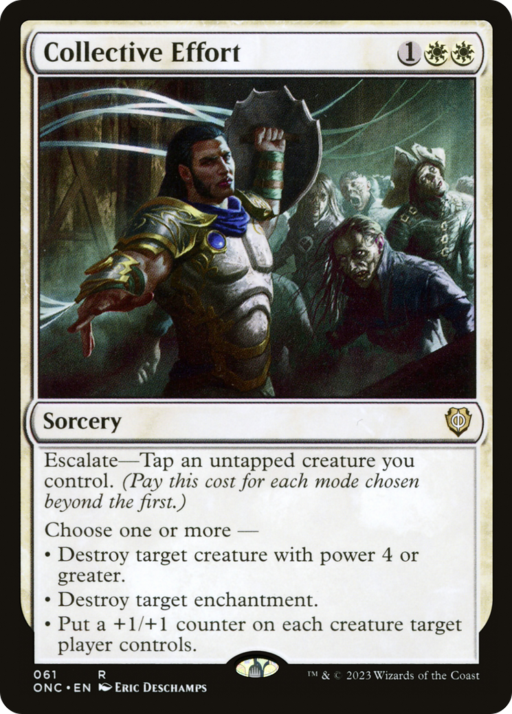 Effort collectif [Phyrexia : Tout sera un Commander]