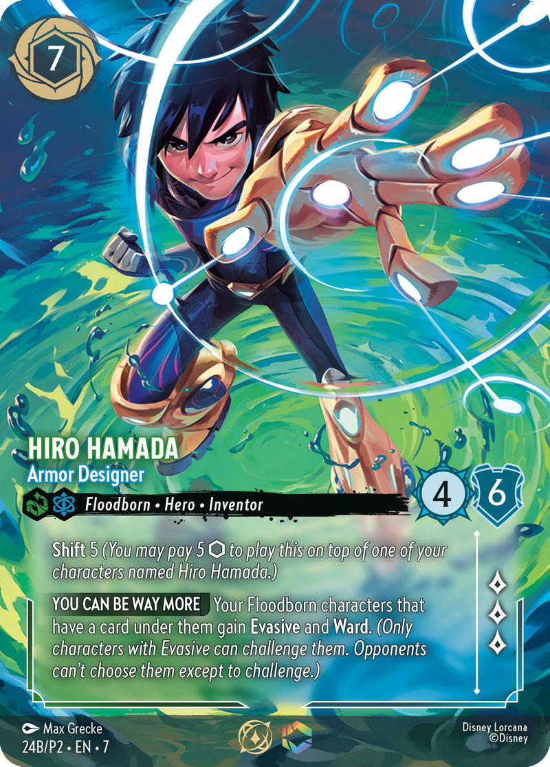 Hiro Hamada - Créateur d'armure (Championnat en magasin) (24) [Cartes promotionnelles]