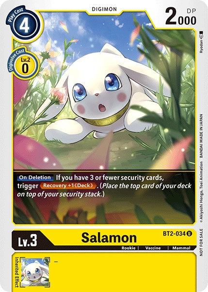 Salamon [BT2-034] (Paquete de Torneo Oficial Vol.3) [Promociones del Booster Especial de Lanzamiento]