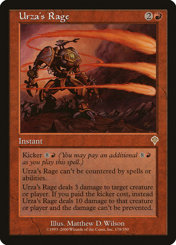 Rage d'Urza [Invasion]