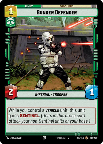 Defensor del Búnker (107/262) (107/262) [Jump to Lightspeed]