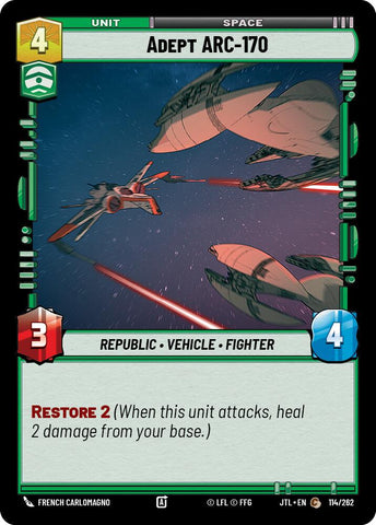 Adept ARC-170 (114/262) (114/262) [Vitesse Lumière]