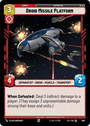 Plateforme lance-missiles droïde (660) [Jump to Lightspeed]