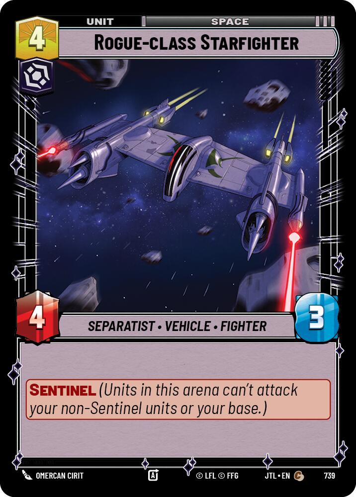 Chasseur stellaire de classe Rogue (739) (739) [Passage en hyperespace]