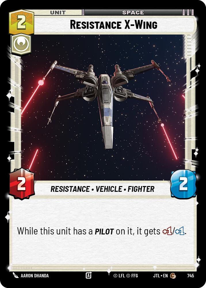 Resistance X-Wing (745) (745) [Saut dans l'hyperespace]