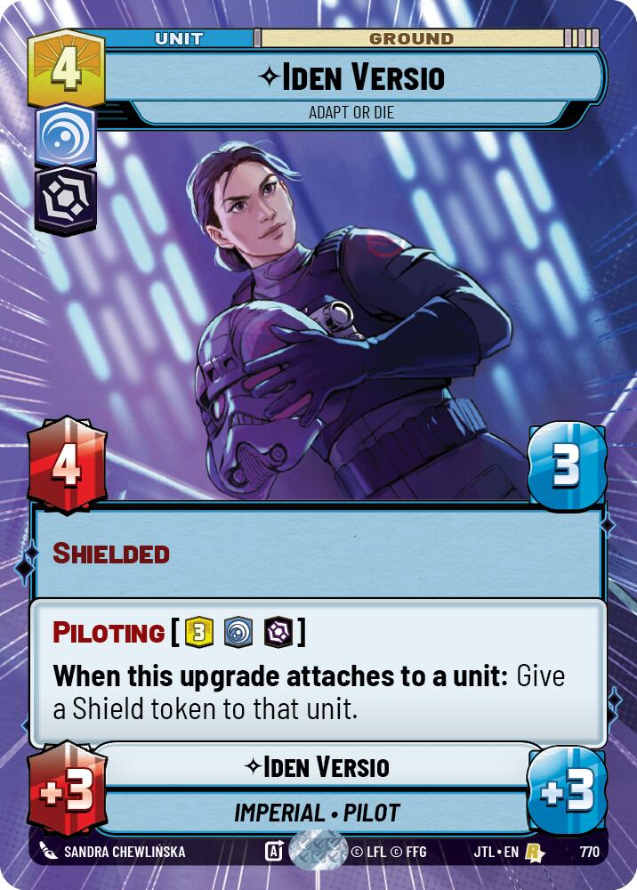 Iden Versio - S'adapter ou mourir (770) (Hyperspace Foil) (770) [Jump to Lightspeed]