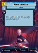 Pouvoir de la douleur (776) (Hyperspace Foil) (776) [Saut dans l'hyperespace]