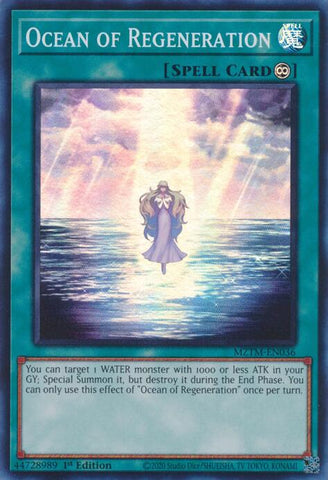 Ocean of Regeneration [MZTM-EN036] Super Rare