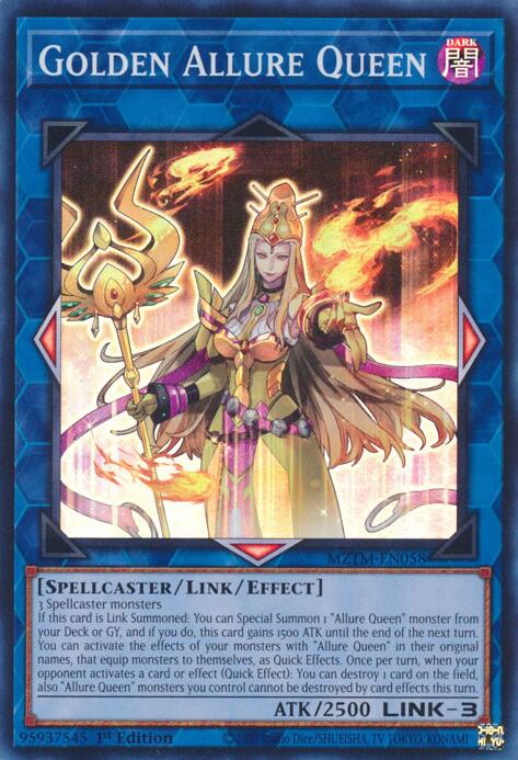 Reine de l'Allure Dorée [MZTM-FR058] Super Rare