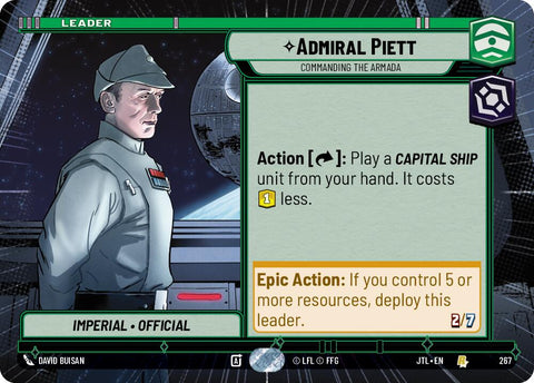 Amiral Piett - Commandant l'Armada (267) (Hyperspace) (267) [Jump to Lightspeed]