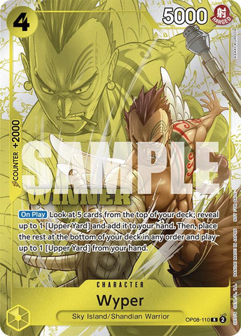 Wyper (Winner Pack 2025 Vol. 2) [One Piece Promotion Cards]