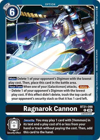 Cañón Ragnarok [BT21-098] [Convergencia Mundial]