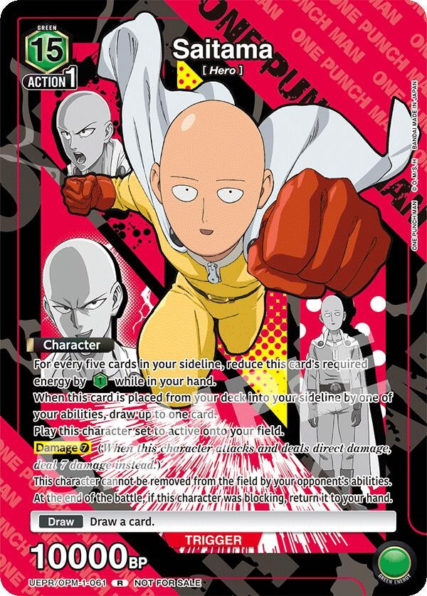 Image for Saitama (061) (UEPR/OPM-1-061) (UEPR) - Union Arena