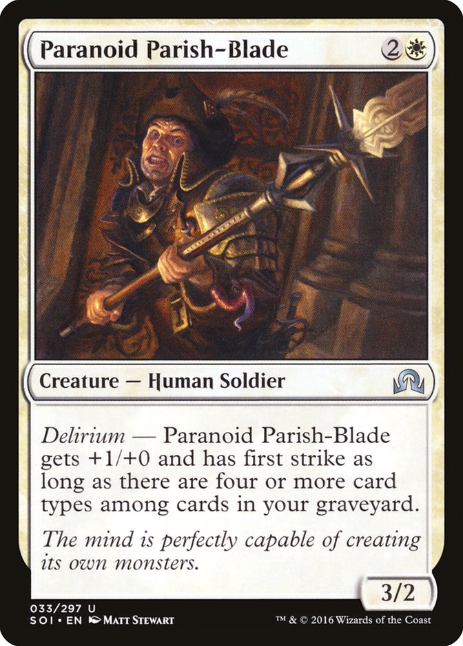 Lame paroissiale paranoïaque [Ténèbres sur Innistrad]