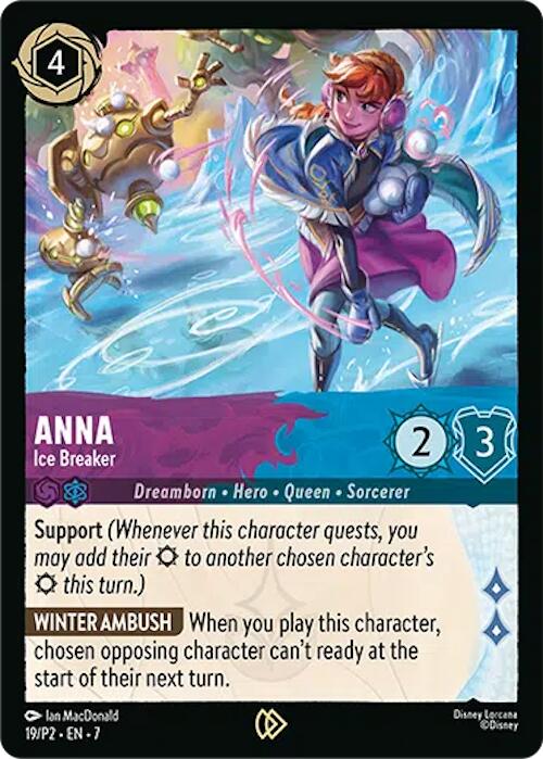 Anna - Brise-Glace (19) [Cartes promotionnelles]