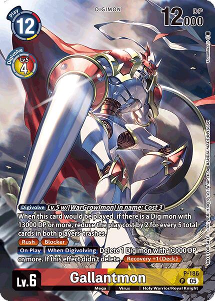 Gallantmon [P-186] (BT-21 : Pack Célébration Illustration) [Convergence Mondiale]