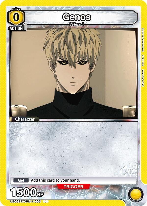 Image for Genos (005) (Box Topper Foil) (UE06BT/OPM-1-005) (UE06BT) - Union Arena
