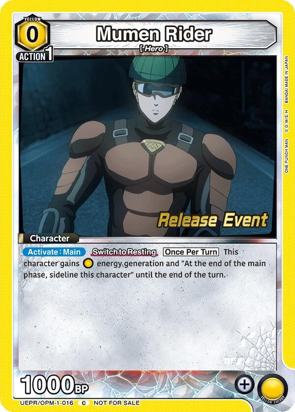 Image for Mumen Rider (016) (UEPR/OPM-1-016) (UE06BT_RE) - Union Arena