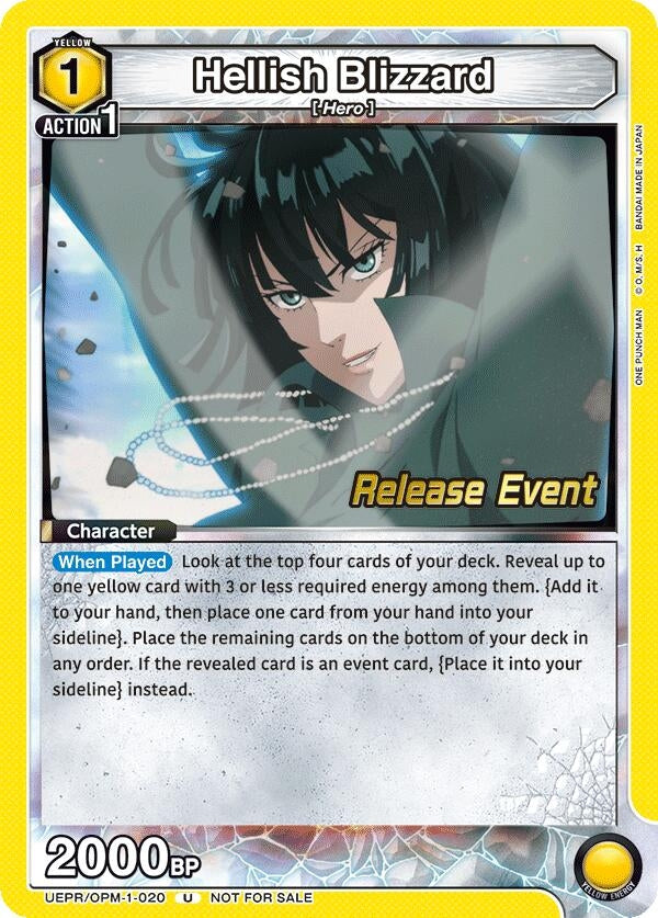 Image for Hellish Blizzard (020) (UEPR/OPM-1-020) (UE06BT_RE) - Union Arena