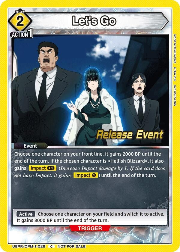 Image for Let's Go (UEPR/OPM-1-026) (UE06BT_RE) - Union Arena