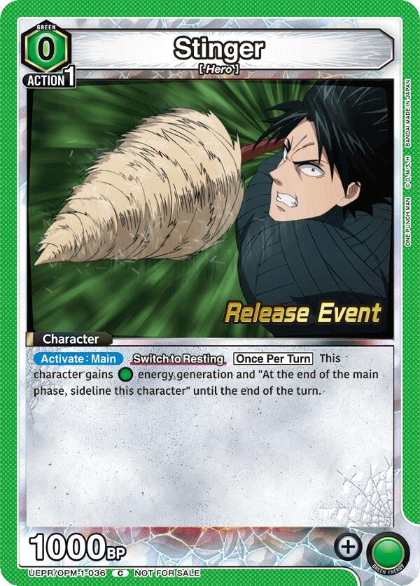 Image for Stinger (UEPR/OPM-1-036) (UE06BT_RE) - Union Arena