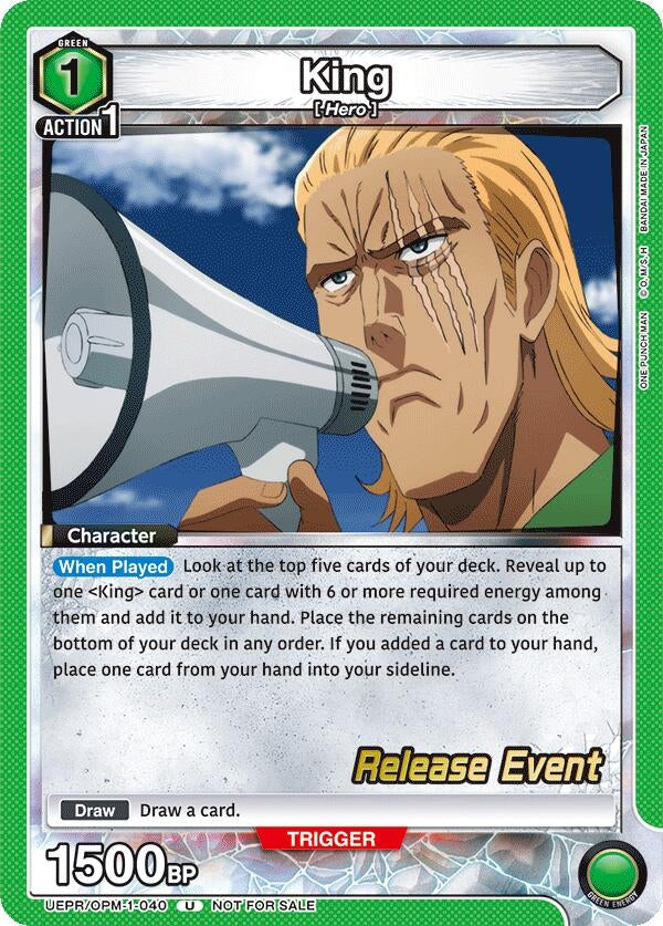 Image for King (040) (UEPR/OPM-1-040) (UE06BT_RE) - Union Arena