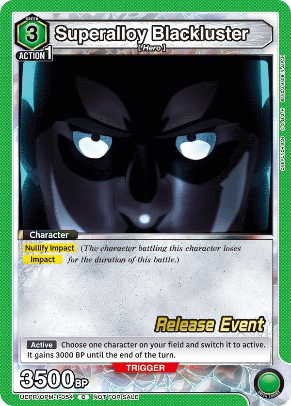 Image for Superalloy Blackluster (UEPR/OPM-1-054) (UE06BT_RE) - Union Arena
