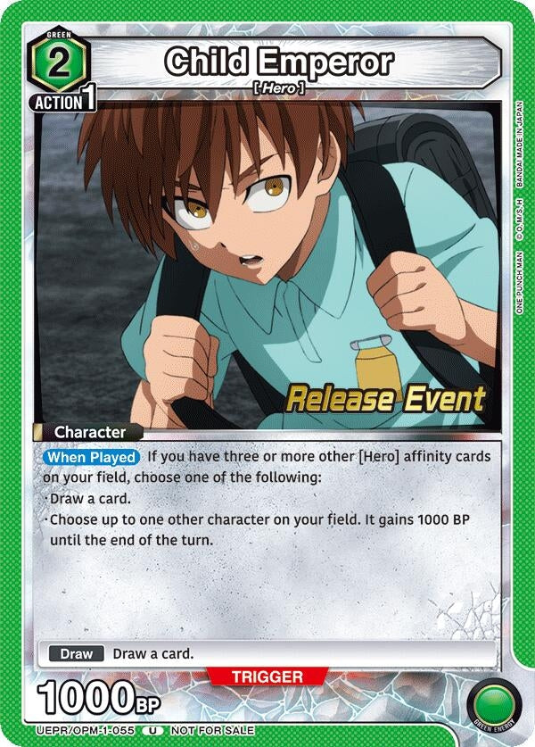 Image for Child Emperor (UEPR/OPM-1-055) (UE06BT_RE) - Union Arena
