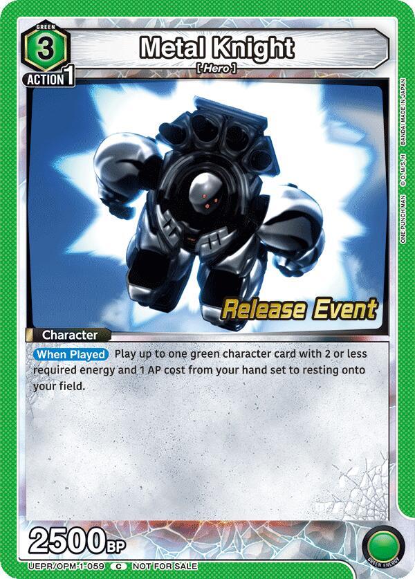 Metal Knight - UE06BT: One Punch Man Release Event Cards (UE06BT_RE)