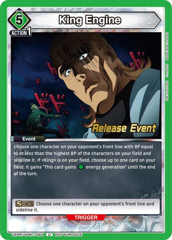 Image for King Engine (UEPR/OPM-1-064) (UE06BT_RE) - Union Arena