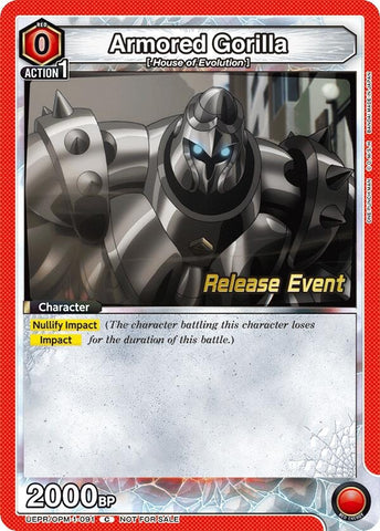 Image for Armored Gorilla (UEPR/OPM-1-091) (UE06BT_RE) - Union Arena
