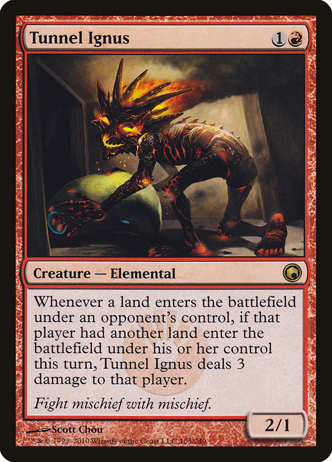Túnel Ignus [Cicatrices de Mirrodin]