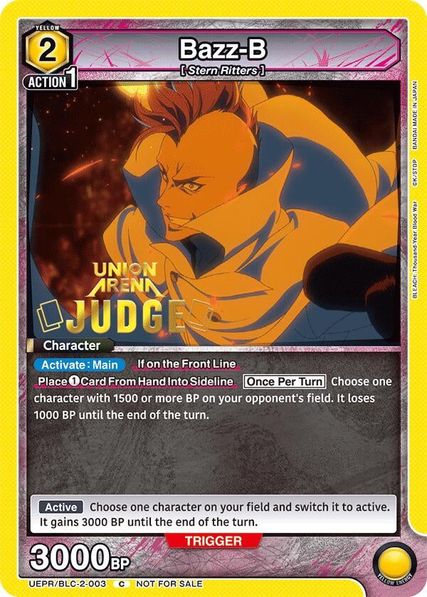 Image for Bazz-B (Judge Pack) (UEPR/BLC-2-003) (UEPR) - Union Arena