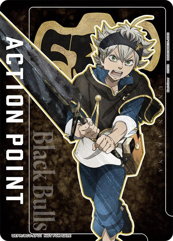 Image for Action Point Card (AP01) (Black Clover) (UEPR/BCV-AP01) (UEPR) - Union Arena