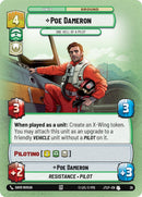 Poe Dameron - Un pilote hors pair (Foil) (26) [Saut dans l'hyperespace : Jeu hebdomadaire]