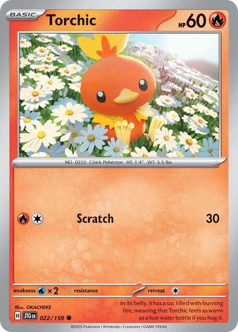 Torchic (022/159) [Escarlata y Púrpura: Viaje de Unión]