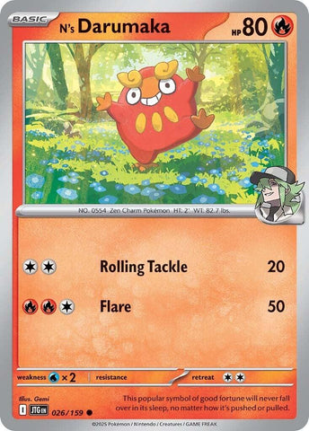 Darumaka de N (026/159) [Escarlata y Púrpura: Viaje de Inicio]