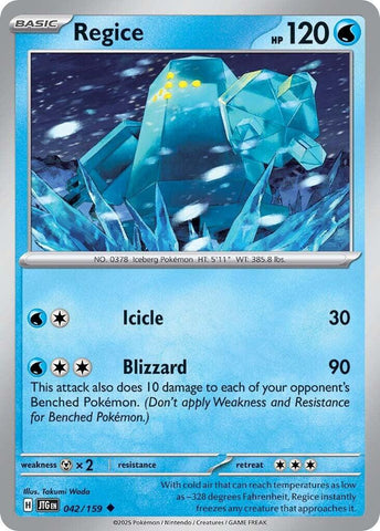 Regice (042/159) [Escarlata y Púrpura: Viaje Unido]