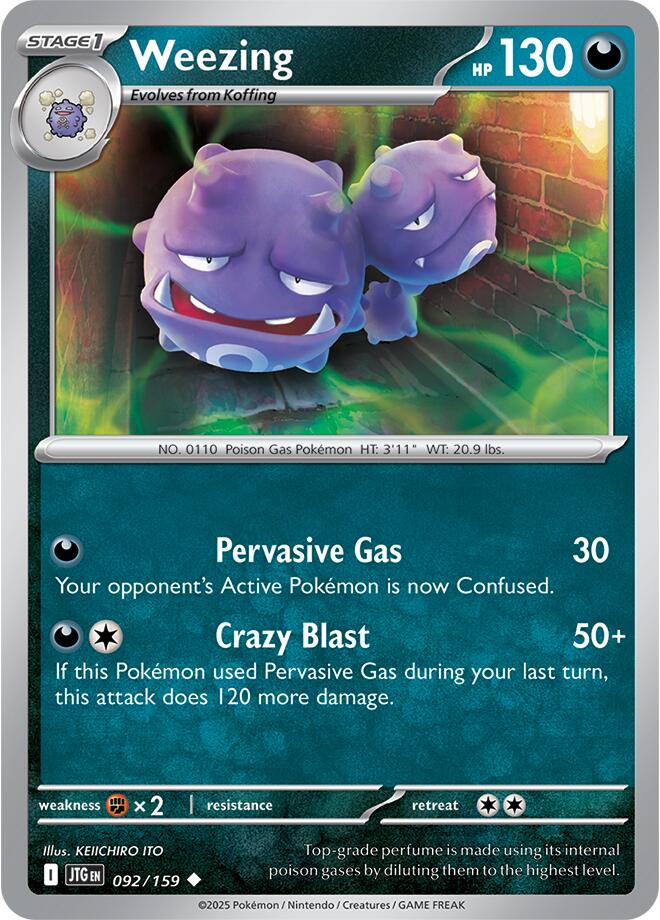 Weezing (092/159) [Escarlata y Púrpura: Juntos en el Viaje]